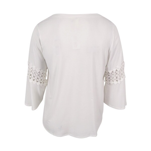 off white plus size tops