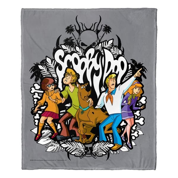 slide 2 of 5, Warner Brothers Mystery Incorporated Scooby-Doo Silk Touch Throw Blanket