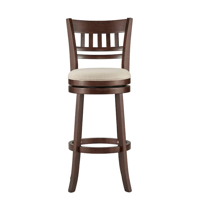 Verona Swivel 29-inch High Back Bar Stool by iNSPIRE Q Classic