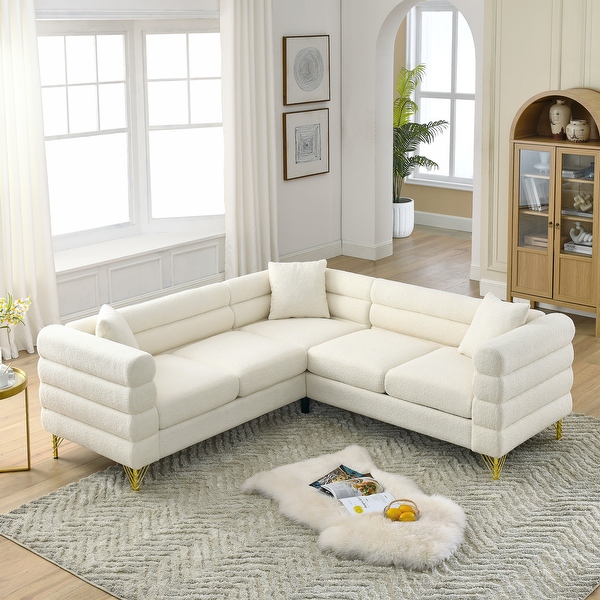 Corner pillow for couch top