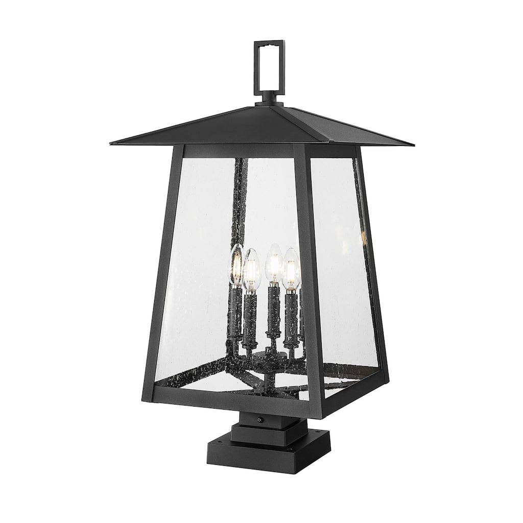 Z-Lite 5015PHXLS-SQPM Rainer 5 Light 29" Tall Marine Grade Post Light