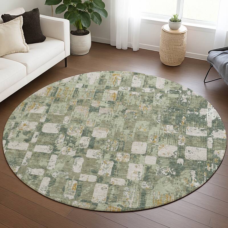 Machine Washable Indoor/ Outdoor Casual Foxfield Chantille Rug