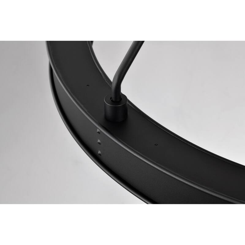 Longford 30 Inch LED Pendant Textured Black Acrylic Lens - Textured Black