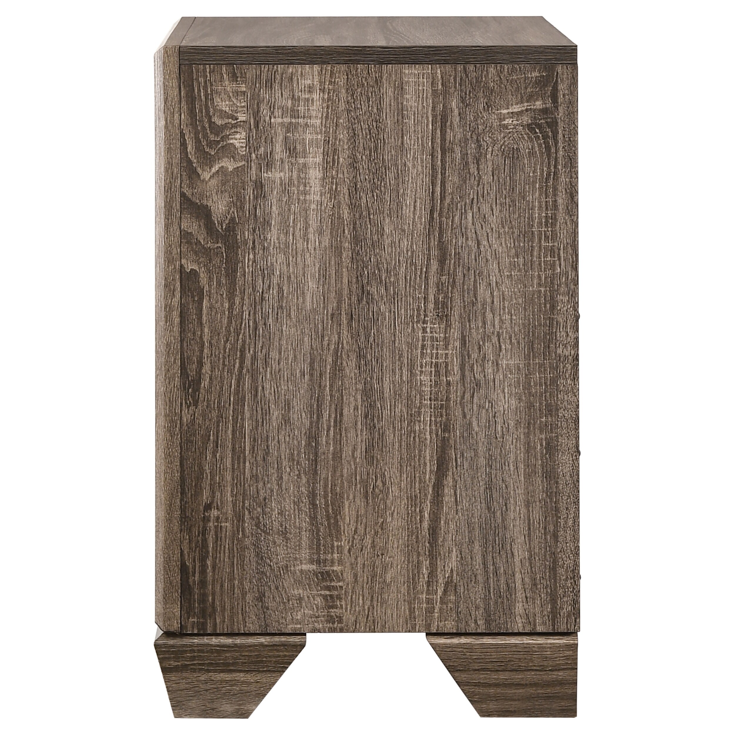 Kauffman Modern 2-Drawer Nightstand with Sleek Transitional Design  -image