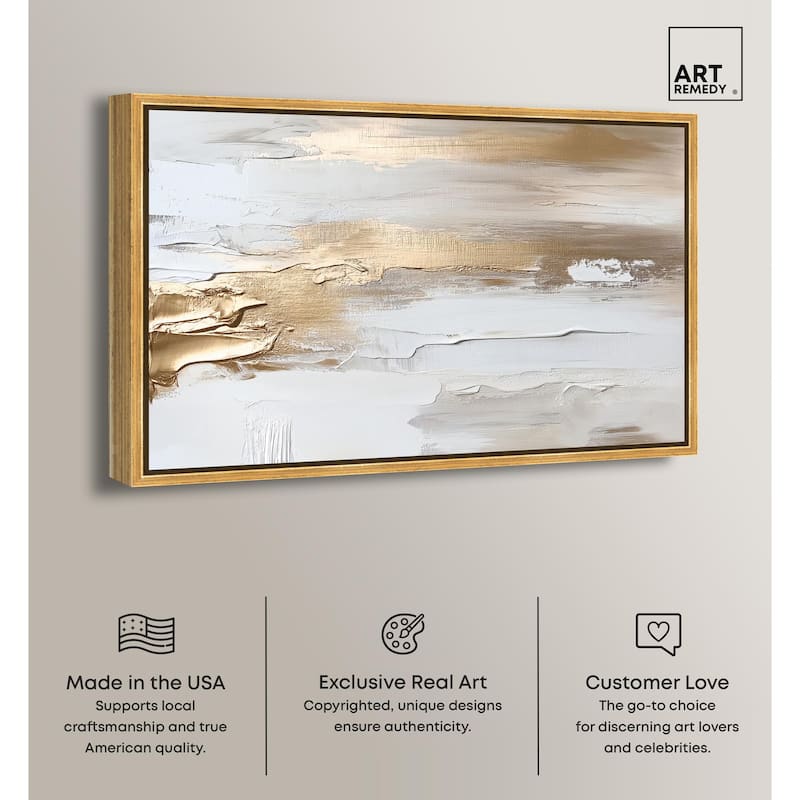 Soothing Waves Canvas by Art Remedy