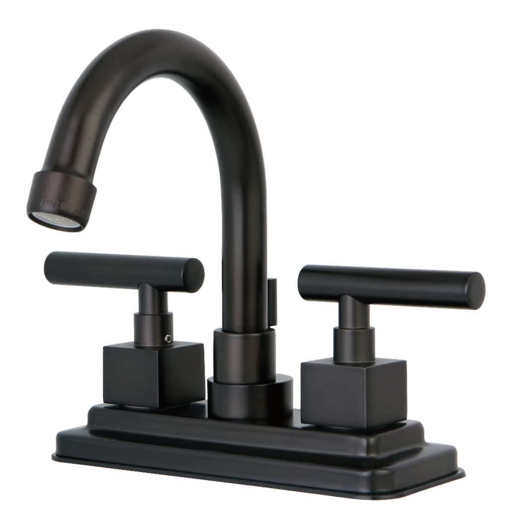 Kingston Brass Claremont Centerset Bathroom Faucet with Brass Pop-Up