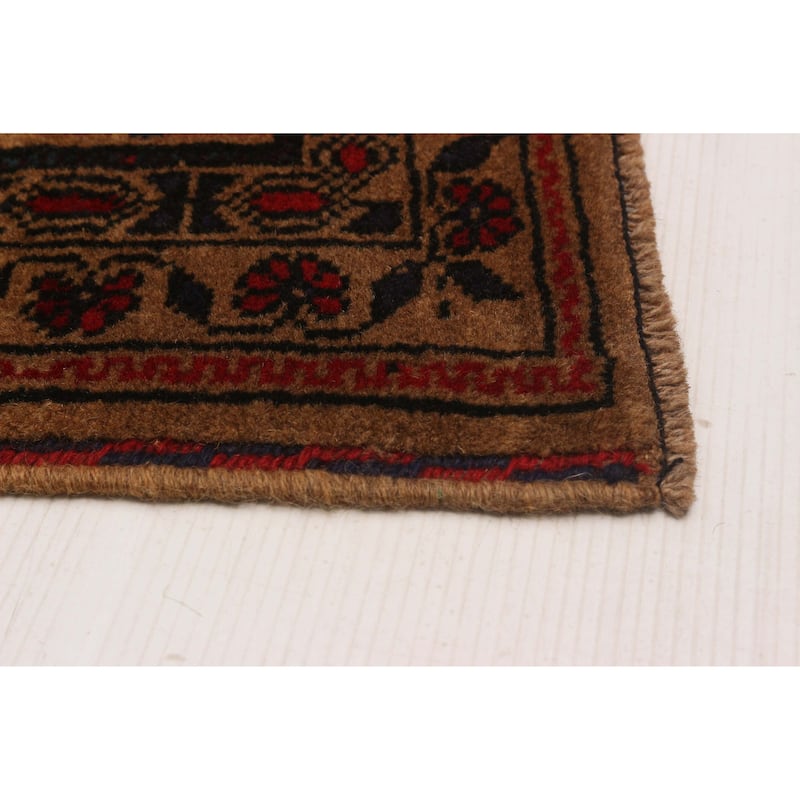 ECARPETGALLERY Hand-knotted Teimani Brown Wool Rug - 6'7 x 9'7