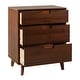 preview thumbnail 78 of 82, Walker Edison Mid-Century Solid Pine 3-Drawer Storage Chest