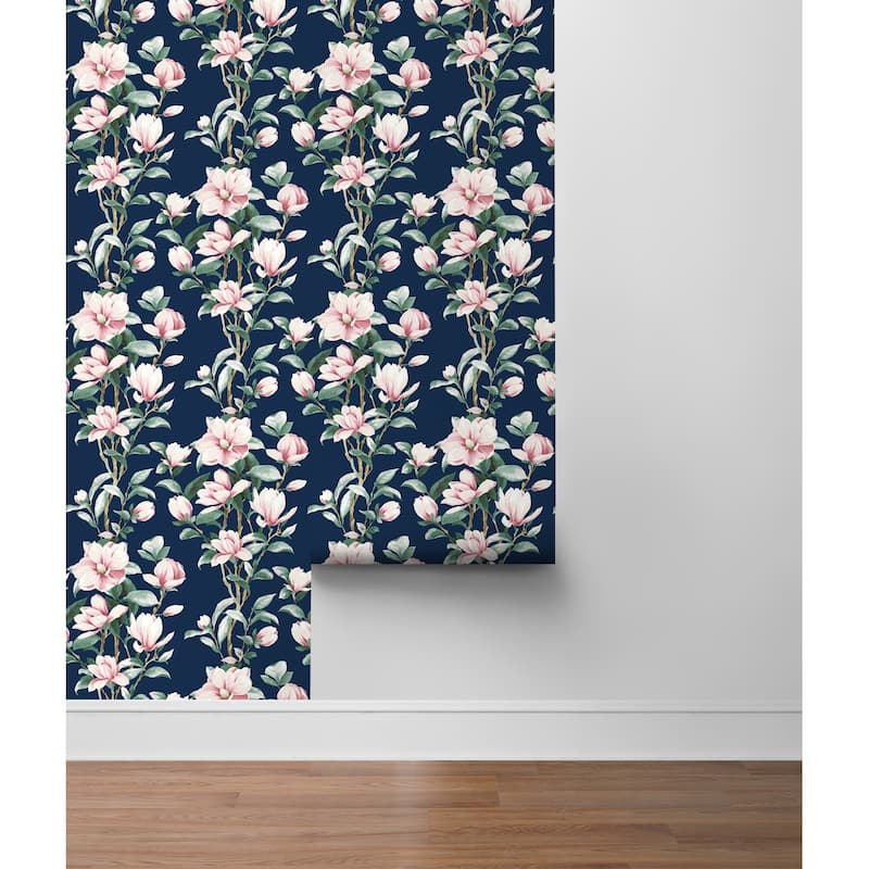 NextWall Magnolia Trail Peel and Stick Wallpaper
