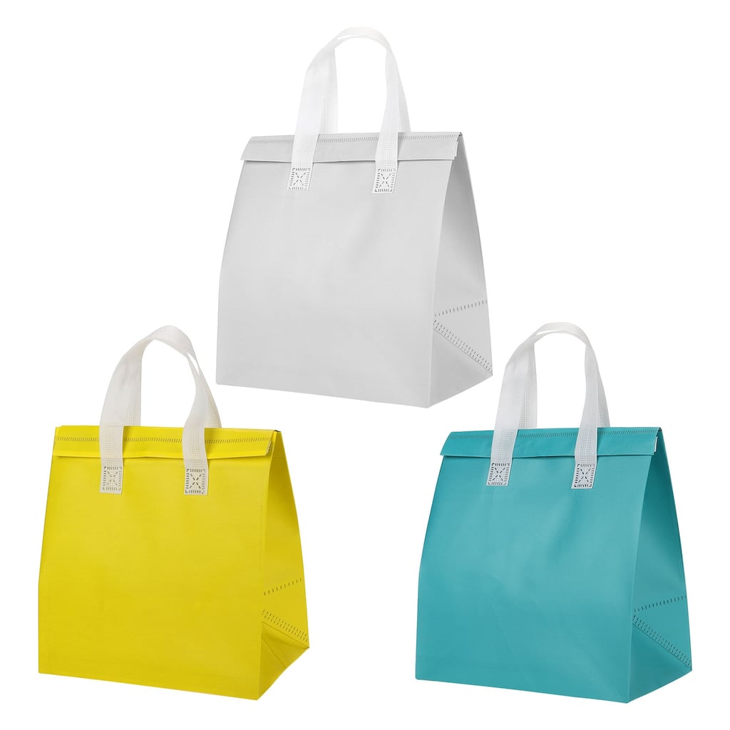 Insulated Take Away Bags, 15Pcs Thermal Bags 11.8 x 7.9 x 12.6 Inch