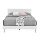 preview thumbnail 73 of 76, Upholstered Platform Bed Frame, Velvet, Wood Support, Modern