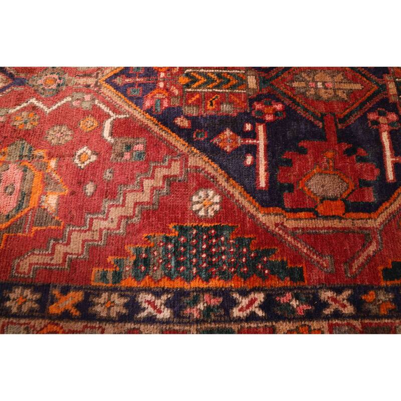 ECARPETGALLERY Hand-knotted Konya Anatolian Dark Red Wool Rug - 3'6 x 10'2