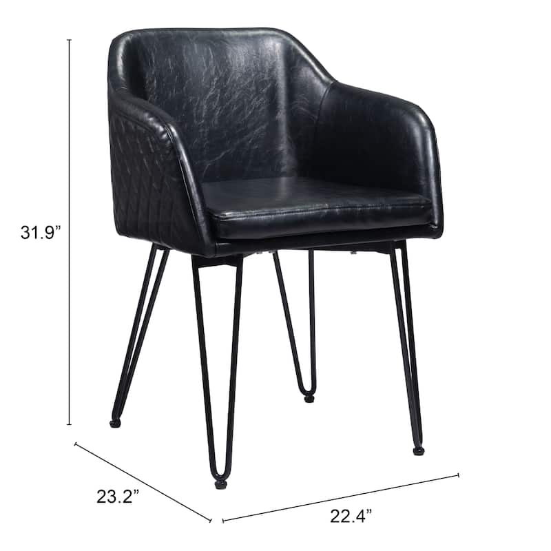 Dining Chair (Set of 2) - Product (in) : 22.4" W x 23.2" D x 31.9" H