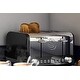 preview thumbnail 4 of 3, Swan ST19020BN Retro 4 Slice Toaster, Black