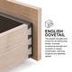 preview thumbnail 3 of 22, Furniture of America Piez Modern 3-Piece Ash Grey Wood Platform Bedroom Set with 2-Drawer Nightstand