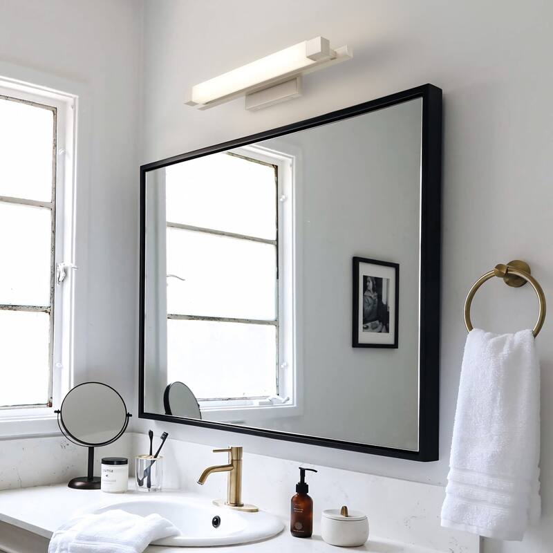 Serenity 20" Brushed Nickel LED Bathroom Vanity Light