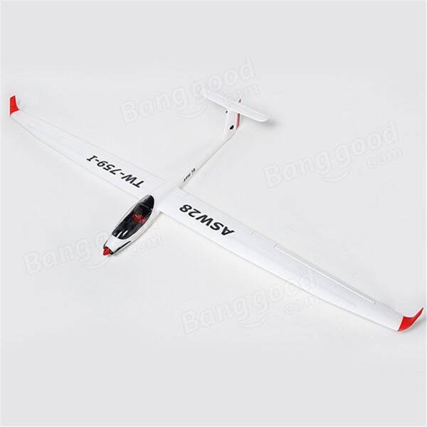 dimension image slide 1 of 2, ZOHD ASW28 ASW-28 V2 Sloping 2540mm Wingspan EPO RC Sailplane Glider Airplane KIT
