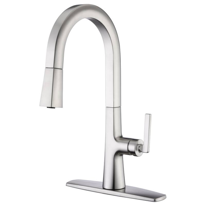 UltraFaucets Ardua Collection Single-Handle Kitchen Faucet With Pull-Down Spray