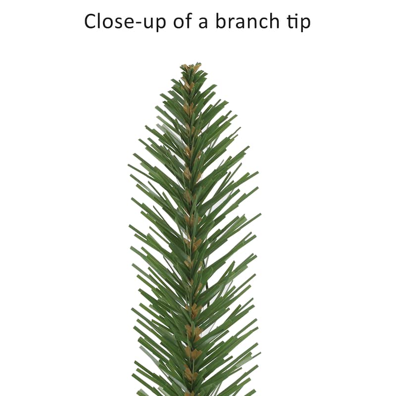 Puleo International 7 ft Unlit Berkshire Fir Artificial Tree