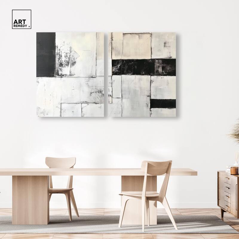 Midnight Canvas Set of 2 by Art Remedy, Gallery Wrapped