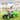 EROMMY Ride on Car Toys with Remote Control, Digger, Horn, Lights, Music Player, Safety Belt,