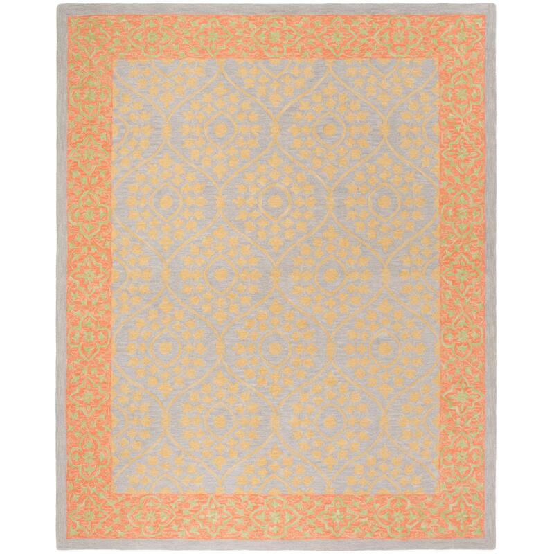 SAFAVIEH Handmade Suzani Alexa Boho Tribal Wool Rug