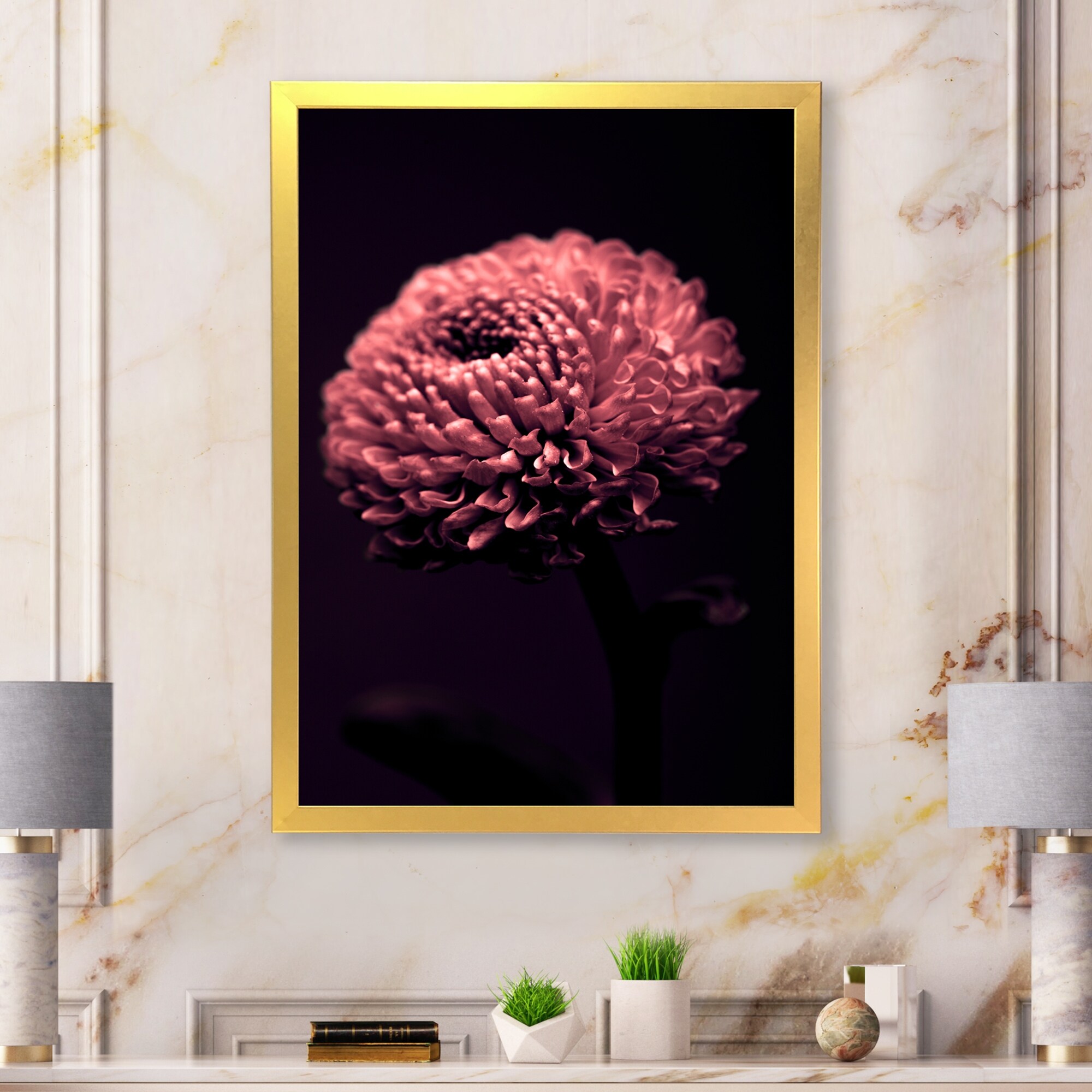Burgundy abstract new arrivals wall art