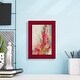 preview thumbnail 15 of 118, Flip Side -Framed Print w/glass-Cherry Red