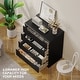 preview thumbnail 7 of 8, 3/4/5/6 Drawer Dresser, Chest of Drawers with Large Storage, Tall Dresser and Organizer Wooden Cabinet