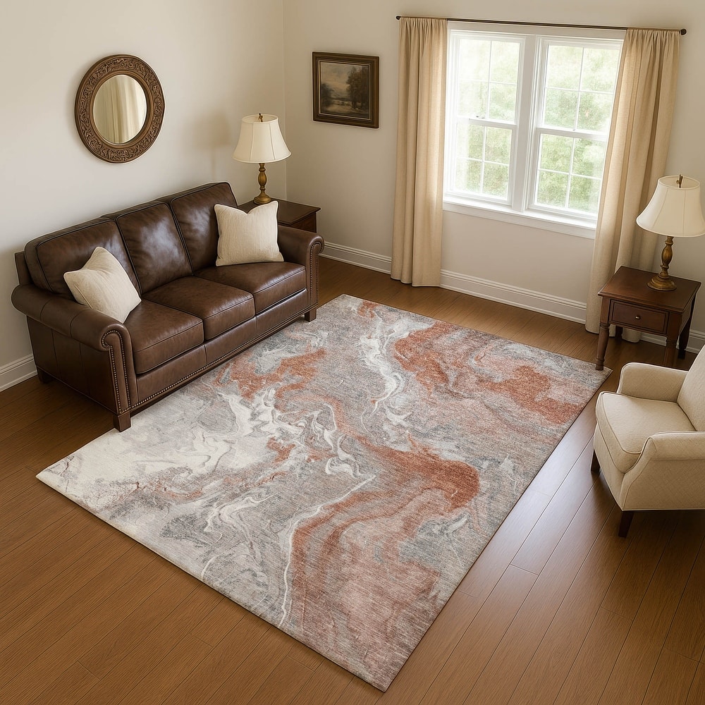 Premium Washable Super Soft Glam Modern Mayfield Rug