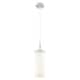 Option Satin Nickel / Matte White Shade