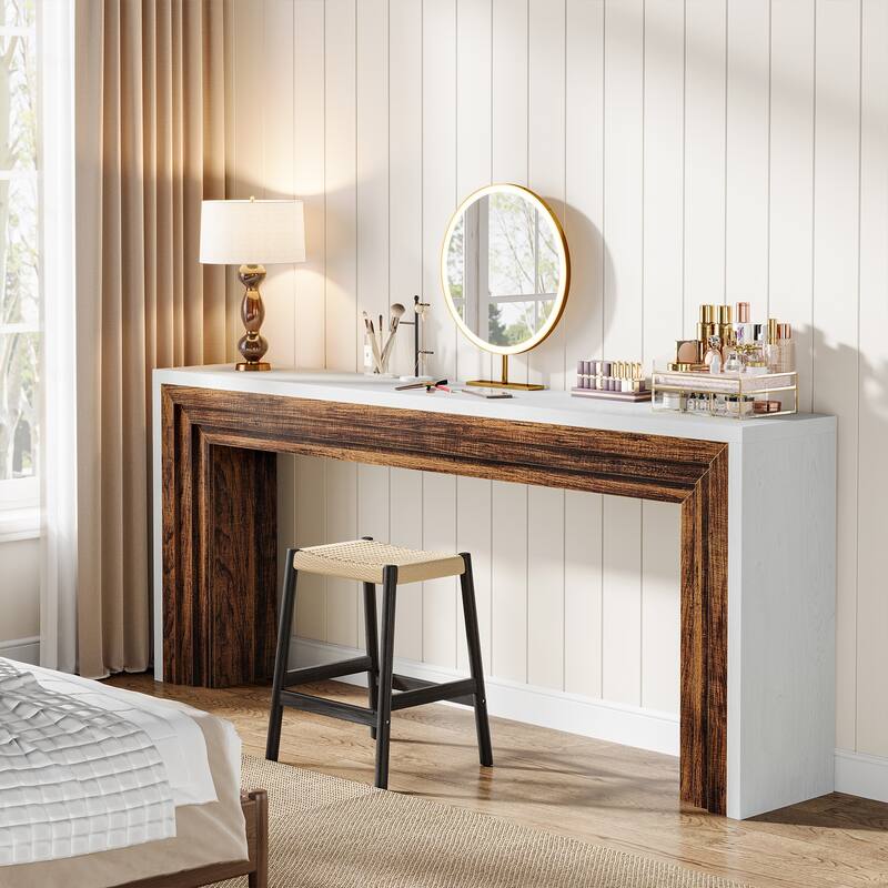 70.9 Inches Long Farmhouse Console Table for Entryway Hallway