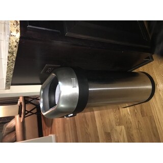 Shop Simplehuman Slim Open Brushed Stainless Steel Trash