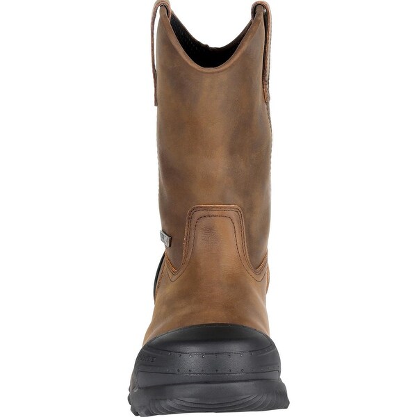 pull on work boots composite toe