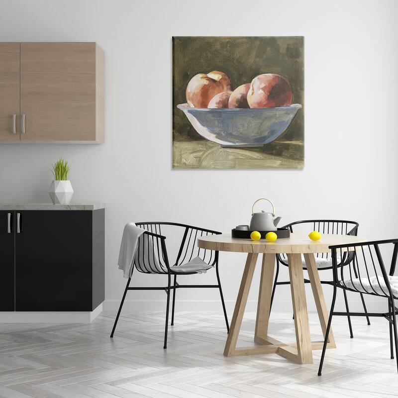 Stupell Apples in Bowl Still Life Canvas Wall Art Design By Emma Caroline 