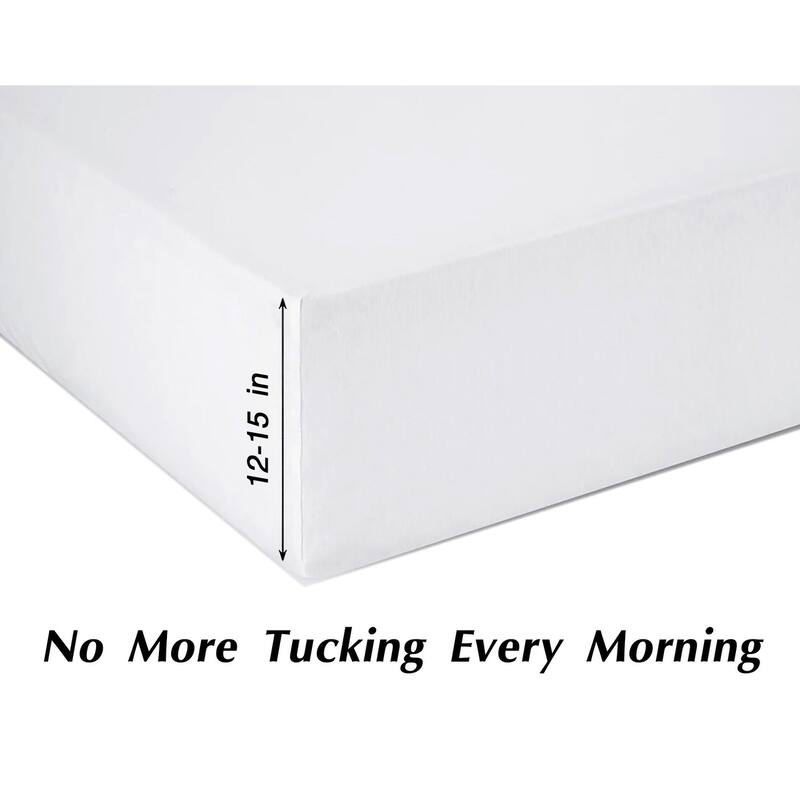 OrganicClub Ultra Soft Cotton Fitted Sheet