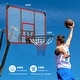 preview thumbnail 5 of 3, 10FT Basketball Hoop Outdoor, Portable Basketball Hoop with Impact Resistant Pc Backboard