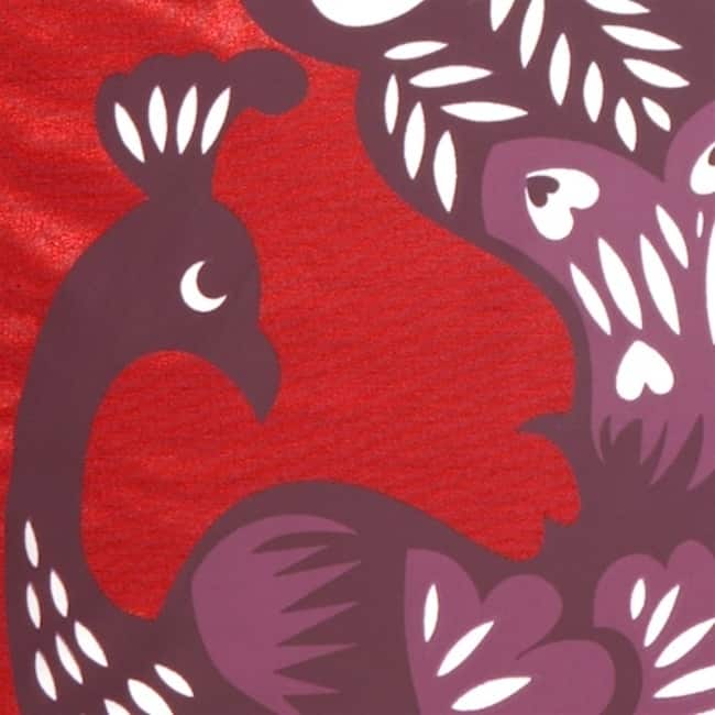 Proud Peacock 16x16 Throw Pillow with Polyfill Insert
