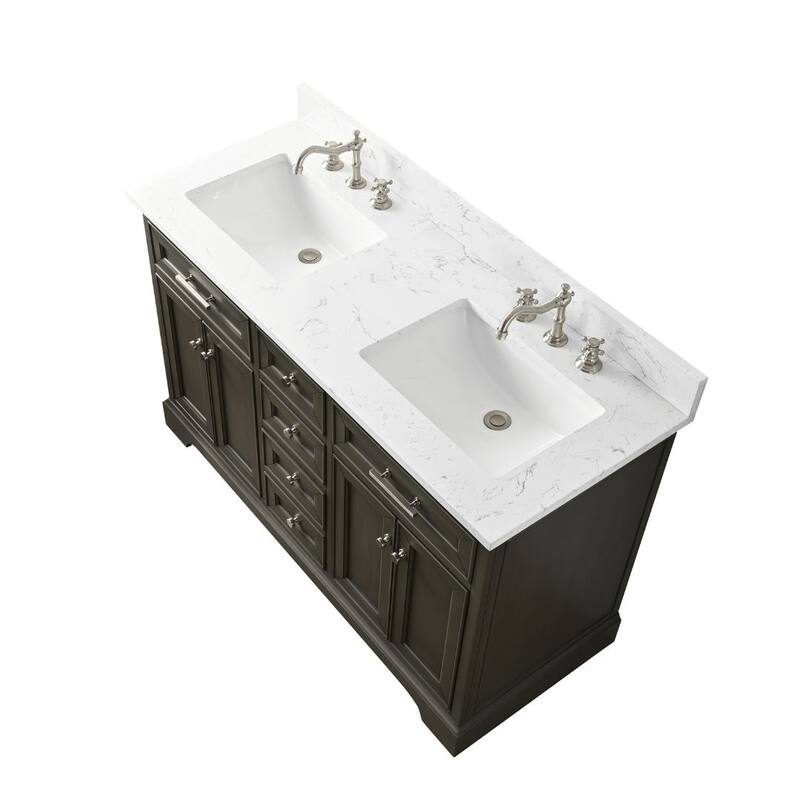 Sudio Design Thompson 54" Double Bathroom Vanity