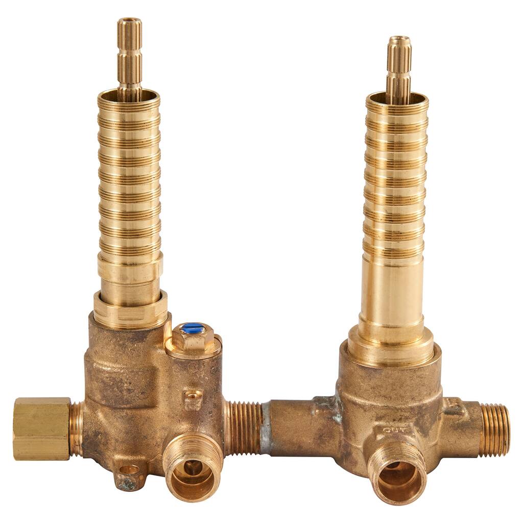 DXV 2 Handle Thermostatic Rough In - 2-way diverter for discrete