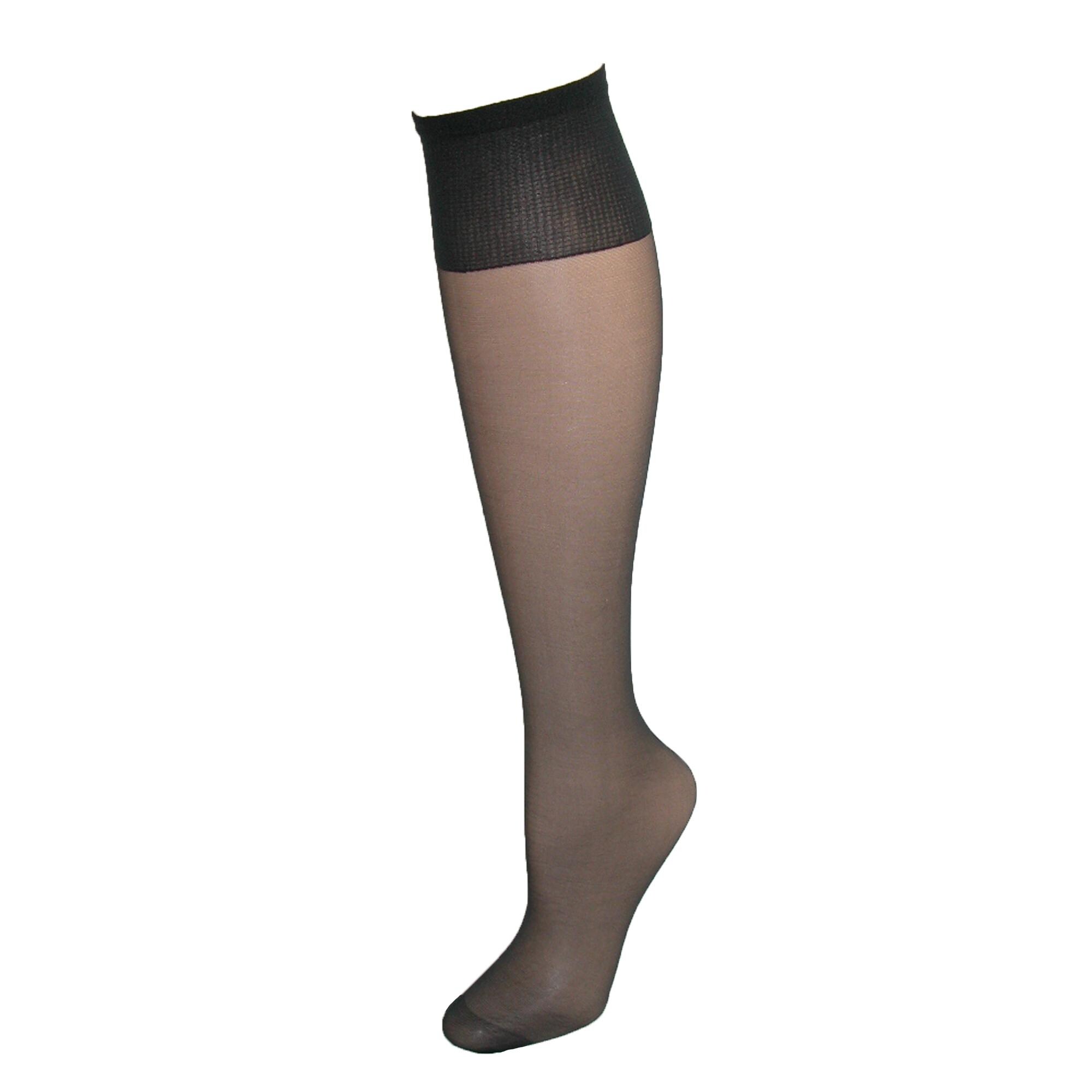 black knee stockings
