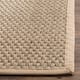 SAFAVIEH Natural Fiber Marina Basketweave Seagrass Rug