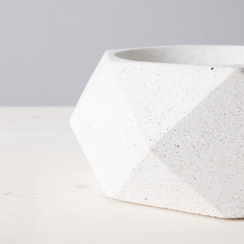 Geo Table Top Fire Bowl