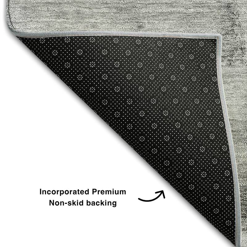 Premium Washable Super Soft Contemporary Marble Mayfield Rug