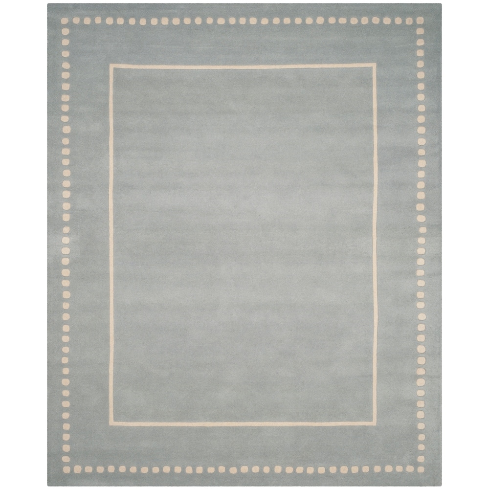 SAFAVIEH Handmade Bella Mitana Dotted Border Wool Rug