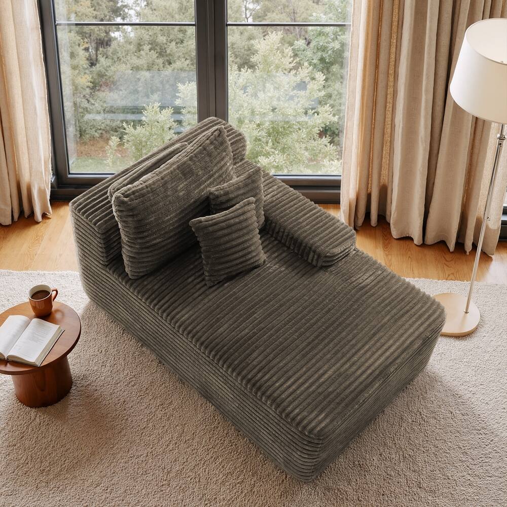 Cathy 41" W No Assembly Required Chaise Lounge