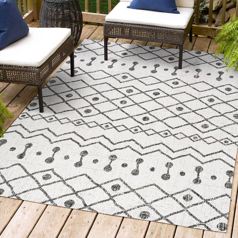 JONATHAN Y Tokay Tribal Bohemian Indoor/Outdoor Area Rug