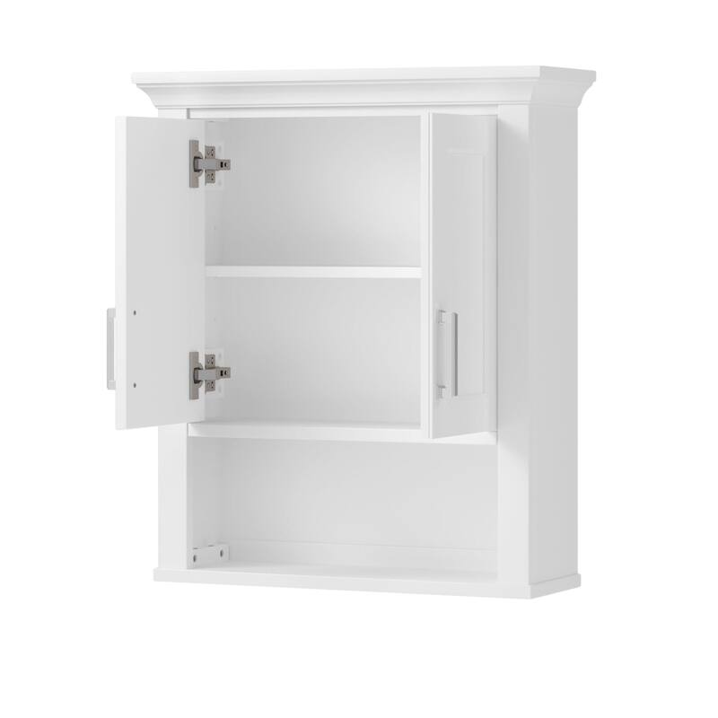CRAFT + MAIN HOW2428 Hollis 28" Wood Wall Mounted Bathroom Cabinet
