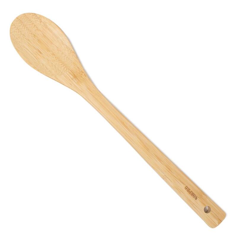 Norpro 12-inch Bamboo Spoon - Brown