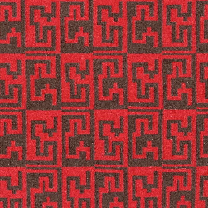 Hand-woven Montrouge Flatweave Wool Area Rug
